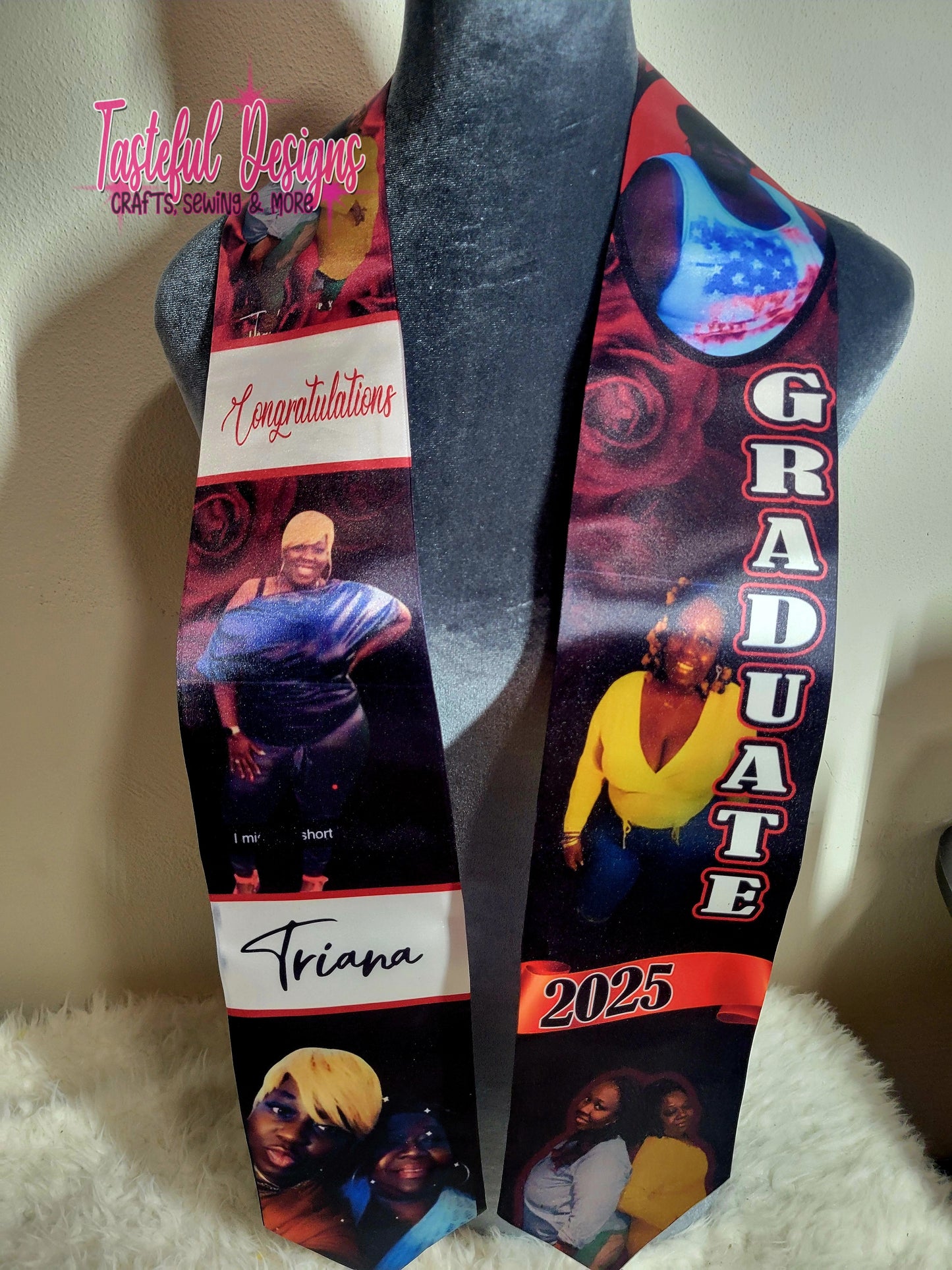 Graduation Stole | Grad Sash | Custom Stole