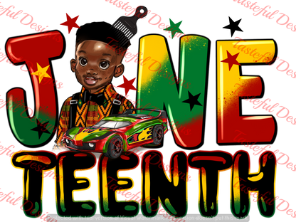 Kids Juneteeth designs | Young Boy | Young girl | Tshirt Transfer